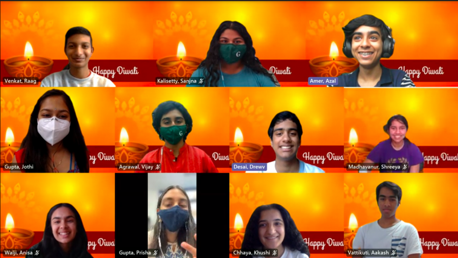 The+South+Asian+Student+Association+met+on+Friday%2C+Nov.+13+during+community+time+to+celebrate+Diwali+and+discuss+its+origins.+