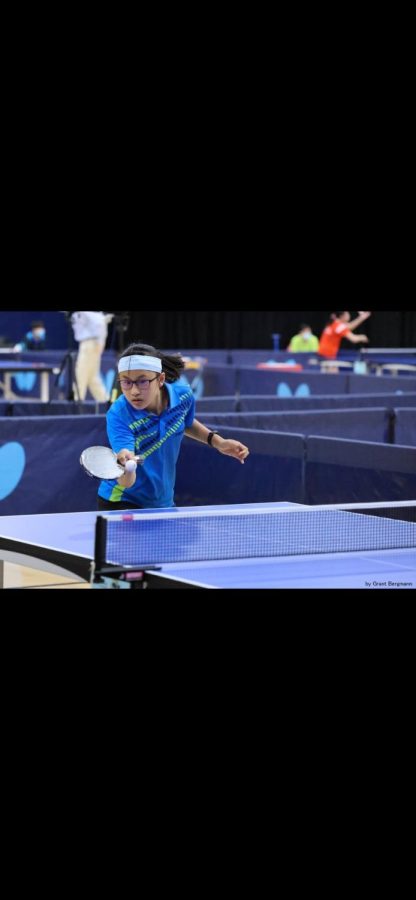 Rory Liu Brings Table Tennis Talent to Upper School