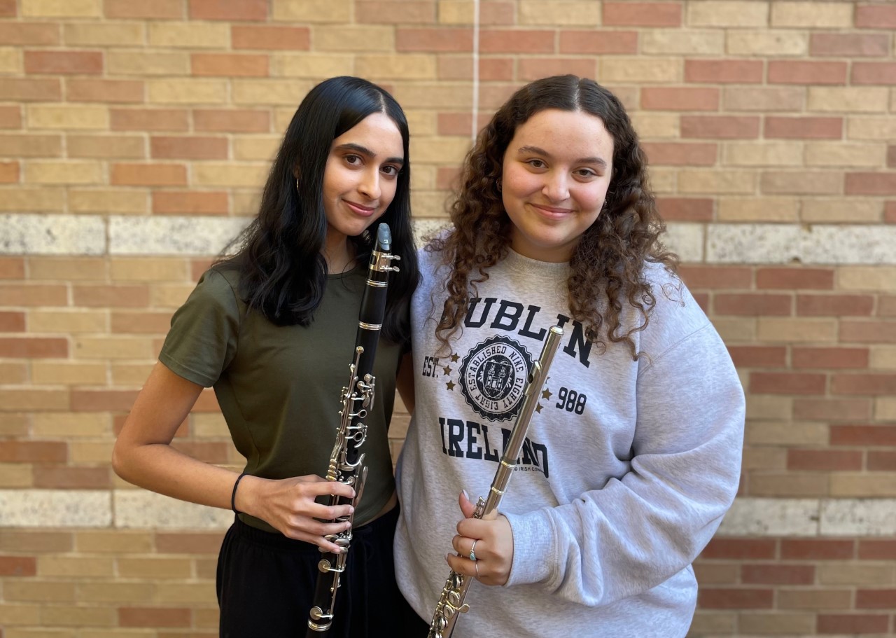 Two Greenhill Students Chosen for National Honors Band
