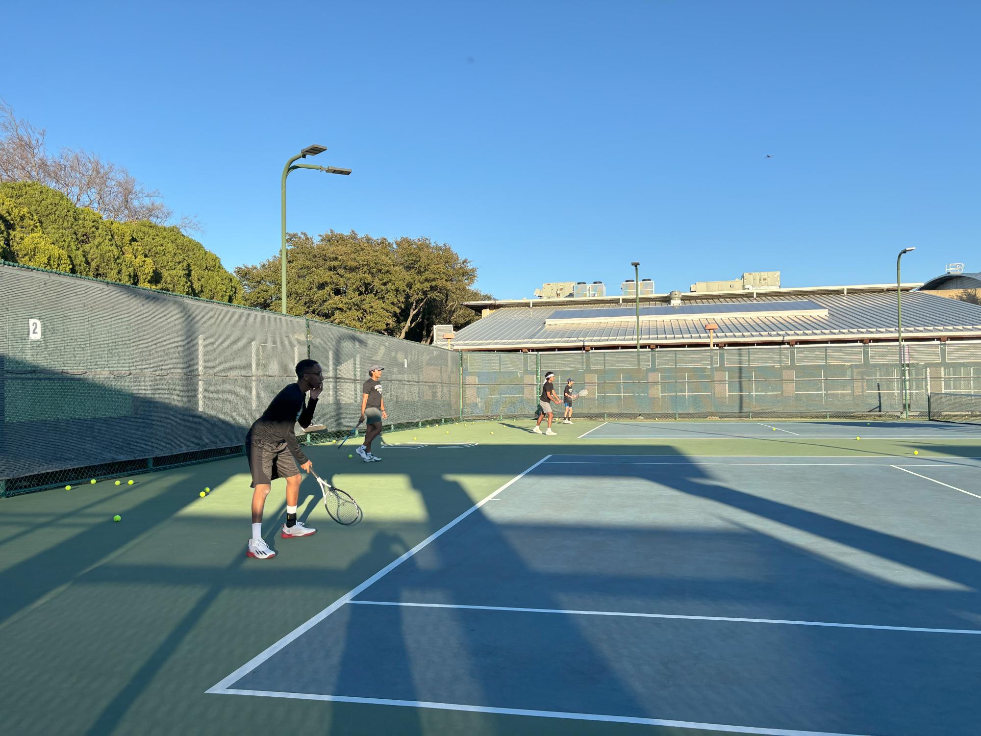 Greenhill Varsity Boys Tennis Team Gears Up for New Season with High Hopes and Determination