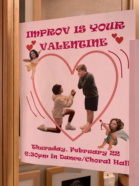 Upper School Improv Troupe Hosts Valentines Day Show