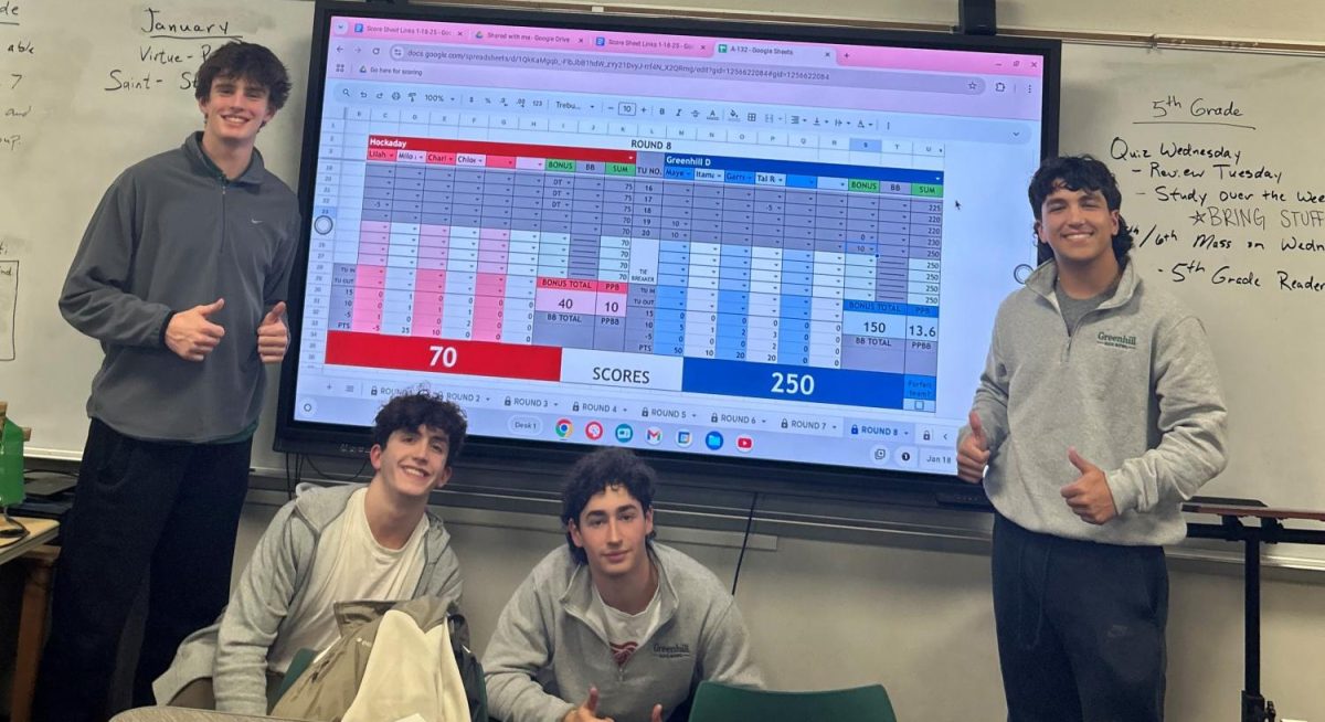 Greenhill Quiz Bowl Teams Take the Lead at Area Competition