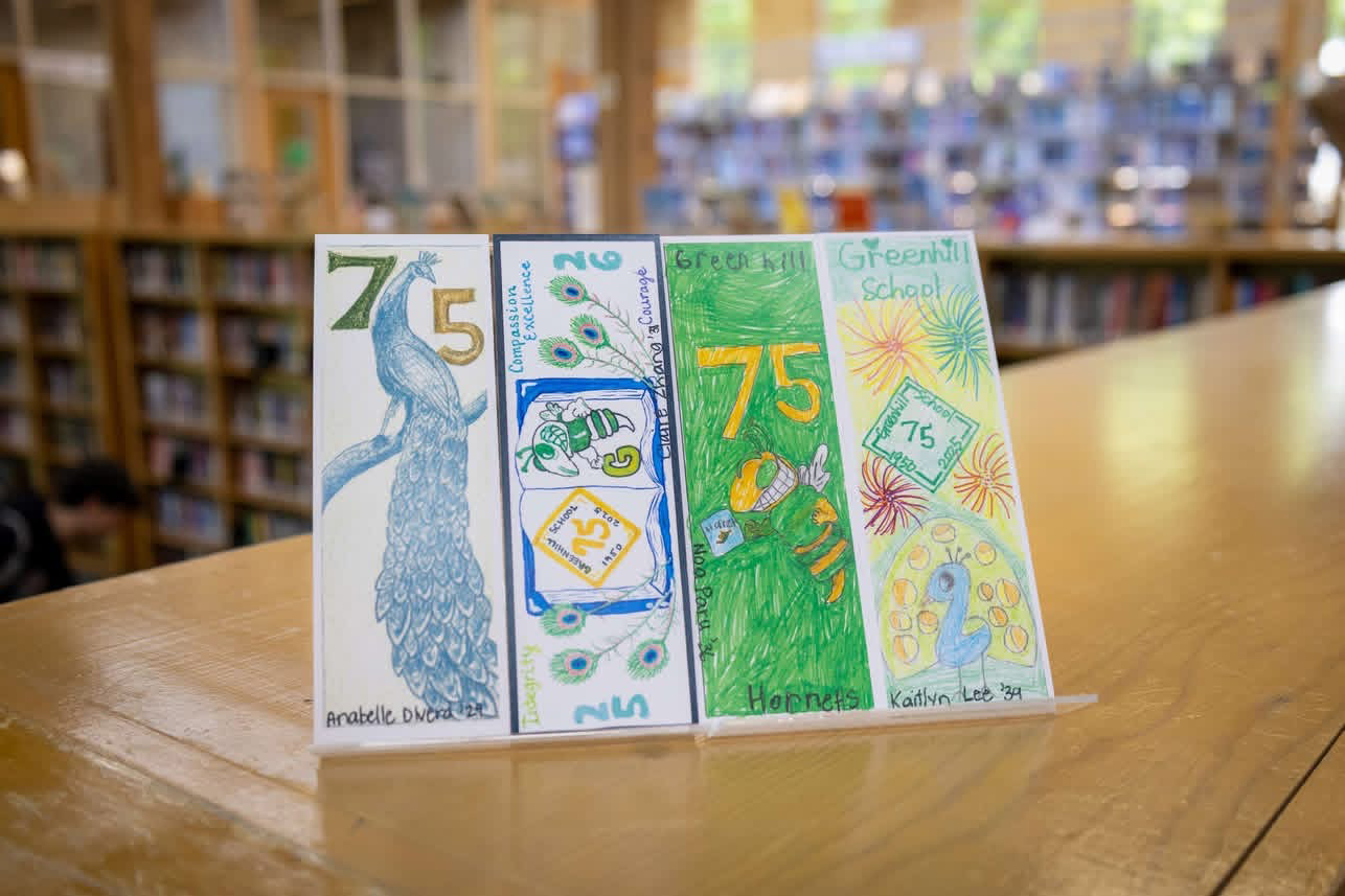 Greenhill Announces 75th Anniversary Bookmark Contest Finalists
